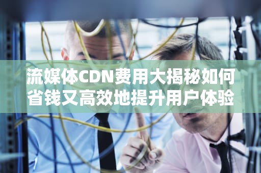 流媒体CDN费用大揭秘如何省钱又高效地提升用户体验？