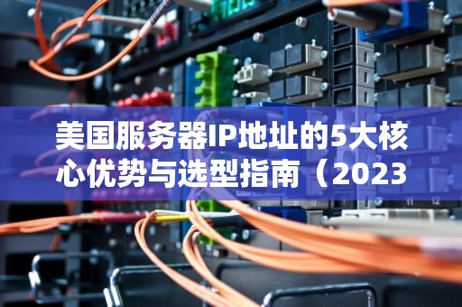 美国服务器IP地址的5大核心优势与选型指南（2023深度解析）
