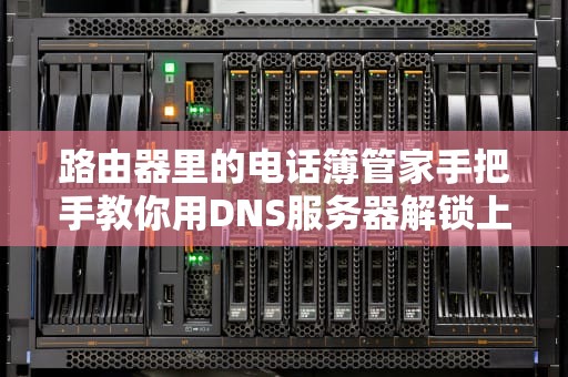 路由器里的电话簿管家手把手教你用DNS服务器解锁上网黑科技