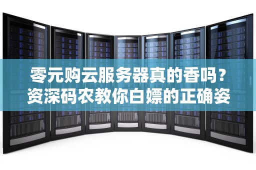 零元购云服务器真的香吗？资深码农教你白嫖的正确姿势