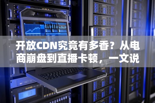 开放CDN究竟有多香？从电商崩盘到直播卡顿，一文说透这个互联网高速公路的隐藏Buff