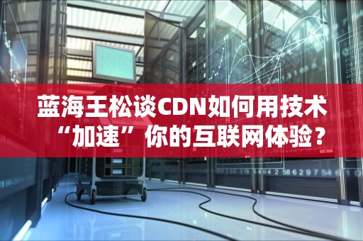 蓝海王松谈CDN如何用技术“加速”你的互联网体验？