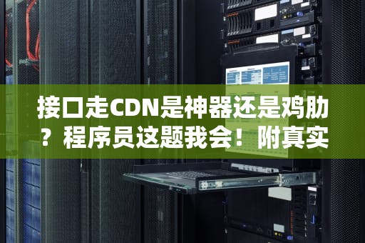 接口走CDN是神器还是鸡肋？程序员这题我会！附真实翻车案例