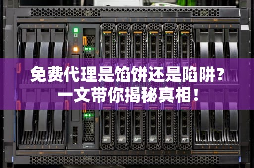 免费代理是馅饼还是陷阱？一文带你揭秘真相！