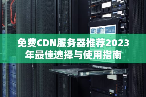 免费CDN服务器推荐2023年最佳选择与使用指南