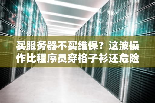 买服务器不买维保？这波操作比程序员穿格子衫还危险！
