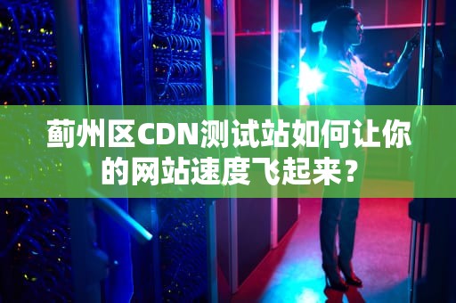 蓟州区CDN测试站如何让你的网站速度飞起来？