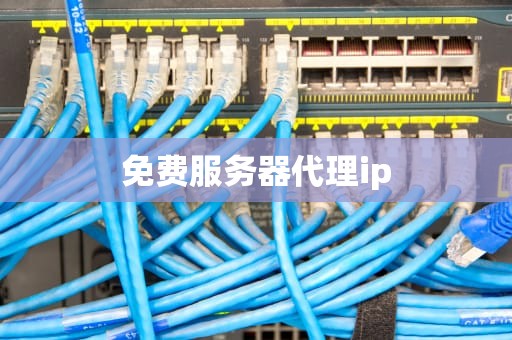 免费服务器代理ip