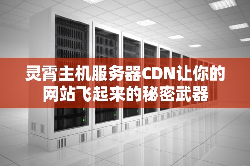 灵霄主机服务器CDN让你的网站飞起来的秘密武器