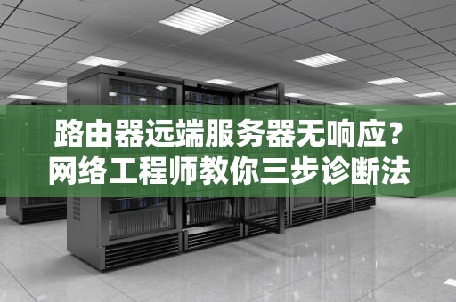 路由器远端服务器无响应？网络工程师教你三步诊断法