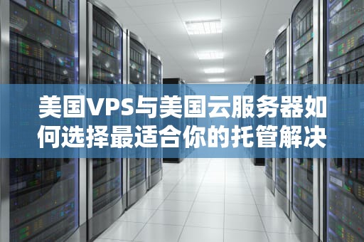 美国VPS与美国云服务器如何选择最适合你的托管解决方案？
