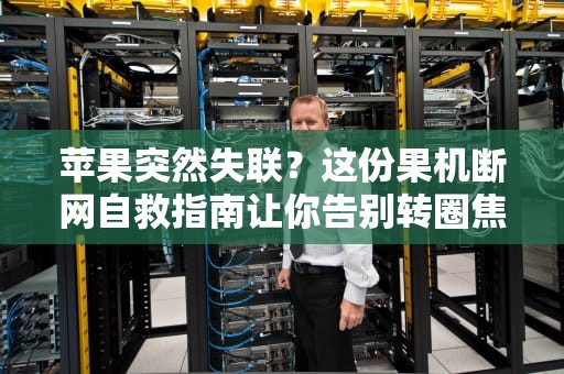 苹果突然失联？这份果机断网自救指南让你告别转圈焦虑！