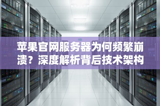 苹果官网服务器为何频繁崩溃？深度解析背后技术架构与优化方案