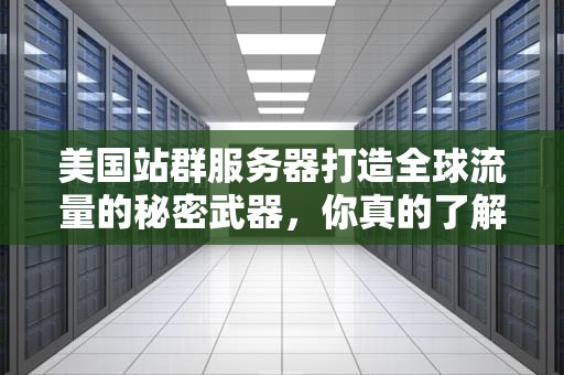 美国站群服务器打造全球流量的秘密武器，你真的了解吗？