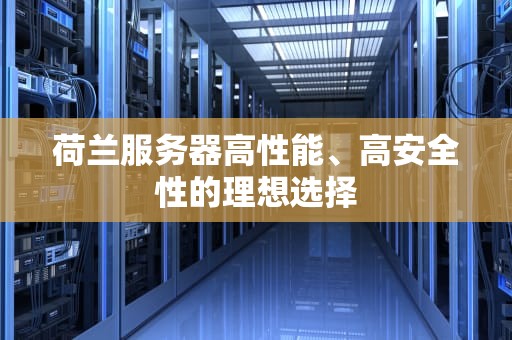 荷兰服务器高性能、高安全性的理想选择