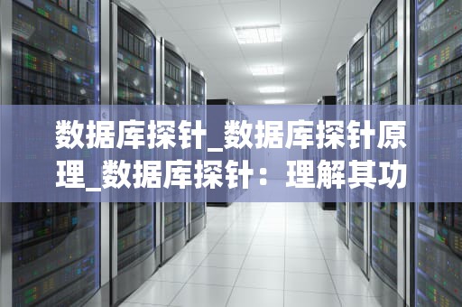 数据库探针_数据库探针原理_数据库探针：理解其功能与应用