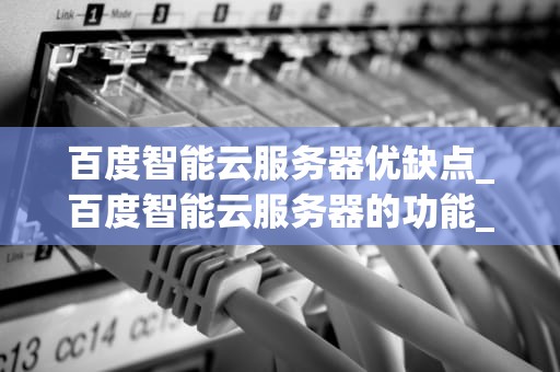 百度智能云服务器优缺点_百度智能云服务器的功能_百度智能云服务器的全面评估
