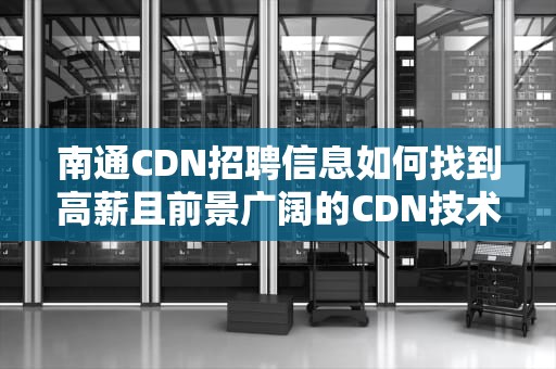 南通CDN招聘信息如何找到高薪且前景广阔的CDN技术岗位？