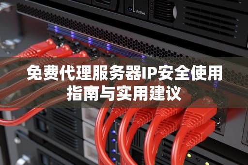 免费代理服务器IP安全使用指南与实用建议