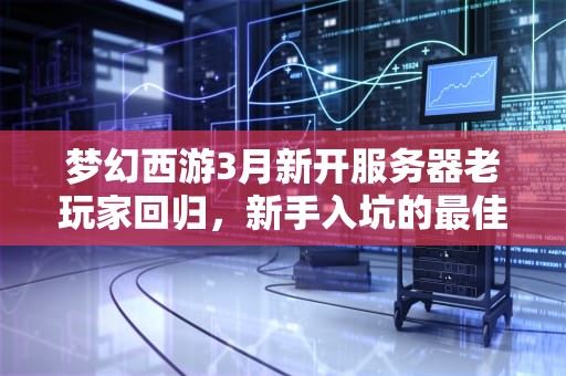 梦幻西游3月新开服务器老玩家回归，新手入坑的最佳时机？