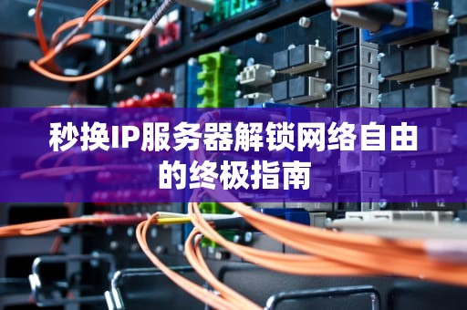 秒换IP服务器解锁网络自由的终极指南