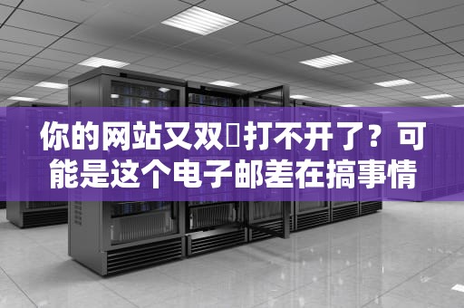 你的网站又双叒打不开了？可能是这个电子邮差在搞事情——深度解密DNS服务器解析出错的五大元凶