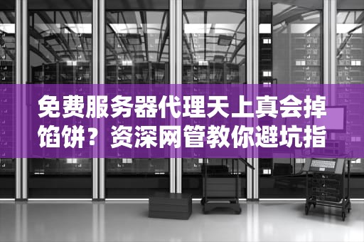免费服务器代理天上真会掉馅饼？资深网管教你避坑指南