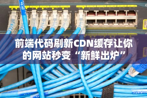 前端代码刷新CDN缓存让你的网站秒变“新鲜出炉”