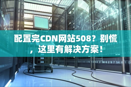 配置完CDN网站508？别慌，这里有解决方案！
