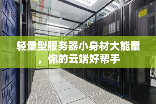 轻量型服务器小身材大能量，你的云端好帮手