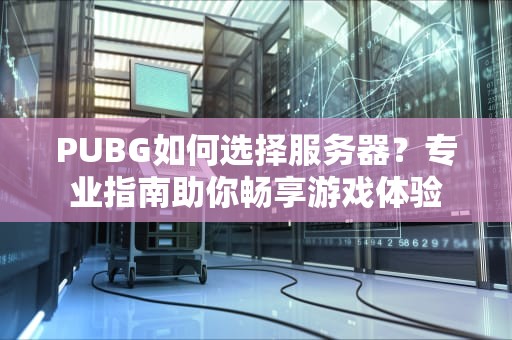PUBG如何选择服务器？专业指南助你畅享游戏体验