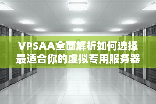 VPSAA全面解析如何选择最适合你的虚拟专用服务器解决方案