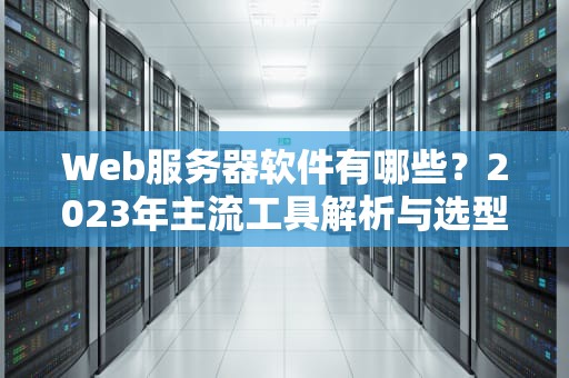 Web服务器软件有哪些？2023年主流工具解析与选型指南