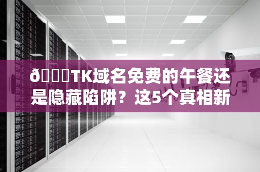 🔍TK域名免费的午餐还是隐藏陷阱？这5个真相新手必看🔍