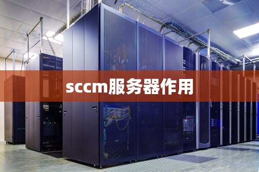 sccm服务器作用