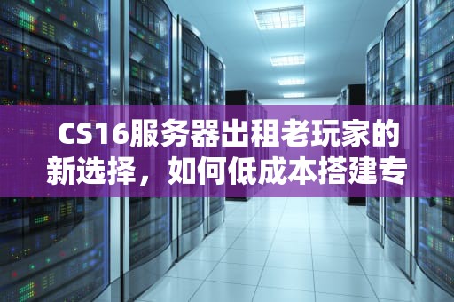 CS16服务器出租老玩家的新选择，如何低成本搭建专属战场？