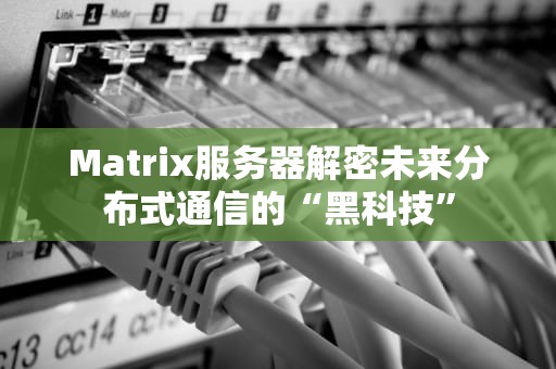 Matrix服务器解密未来分布式通信的“黑科技”
