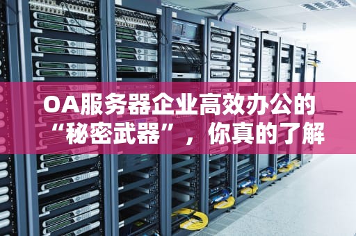OA服务器企业高效办公的“秘密武器”，你真的了解吗？