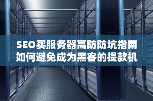 SEO买服务器高防防坑指南如何避免成为黑客的提款机？