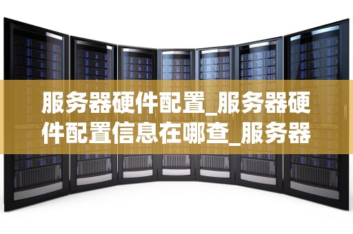 服务器硬件配置_服务器硬件配置信息在哪查_服务器硬件配置的全面解析