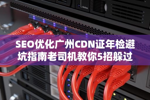 SEO优化广州CDN证年检避坑指南老司机教你5招躲过补考修罗场