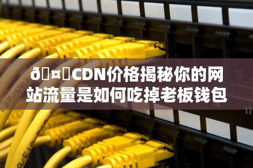 🤖CDN价格揭秘你的网站流量是如何吃掉老板钱包的？🤖