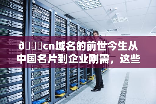 🌐cn域名的前世今生从中国名片到企业刚需，这些内幕你知道吗？