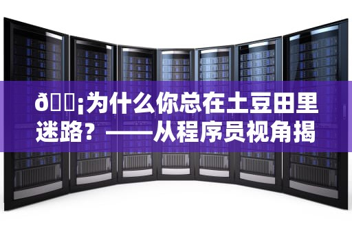 📡为什么你总在土豆田里迷路？——从程序员视角揭秘育碧服务器连不上的五大科学原因