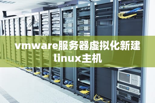 vmware服务器虚拟化新建linux主机