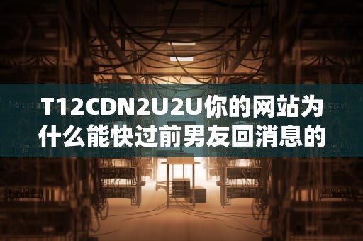 T12CDN2U2U你的网站为什么能快过前男友回消息的速度？