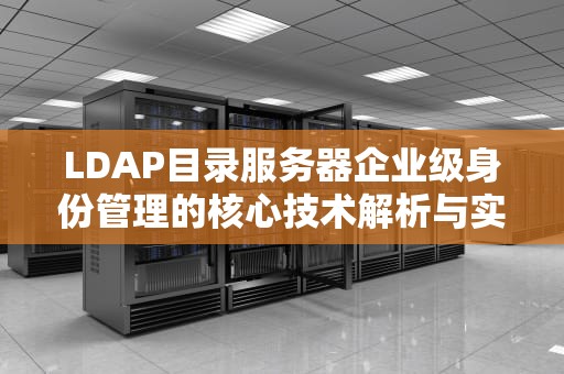 LDAP目录服务器企业级身份管理的核心技术解析与实战指南