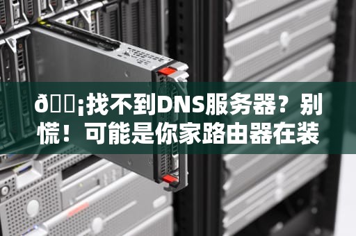 📡找不到DNS服务器？别慌！可能是你家路由器在装傻
