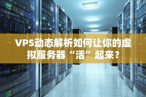 VPS动态解析如何让你的虚拟服务器“活”起来？