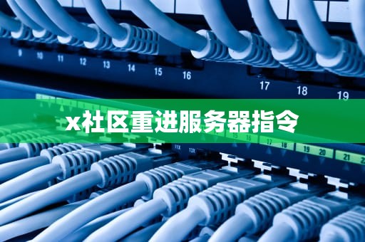 x社区重进服务器指令